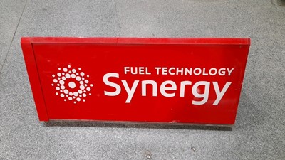 Lot 404 - ESSO TRIANGULAR STANCHION ADVERTISING BLADE 385MM X 1000MM X 480