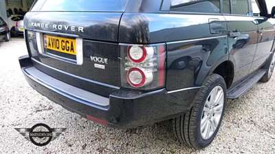 Lot 17 - 2010 LAND ROVER RANGE ROVER VOGUE TDV8 A