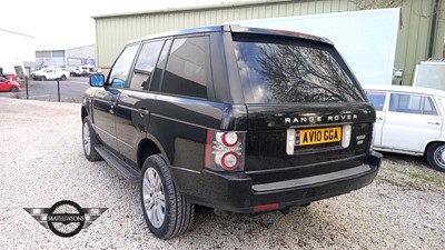 Lot 17 - 2010 LAND ROVER RANGE ROVER VOGUE TDV8 A
