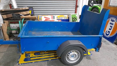 Lot 146 - SINGLE AXLE  TRAILER 7ft x 6ft