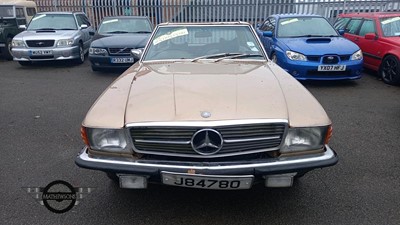 Lot 454 - 1972 MERCEDES 350 SL