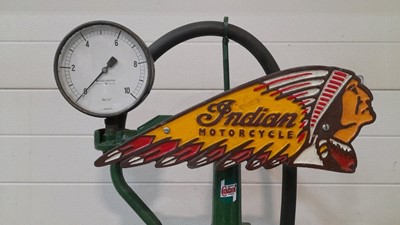 Lot 158 - INDIAN MOTORCYCLES REPRODUCTION PETROL PUMP