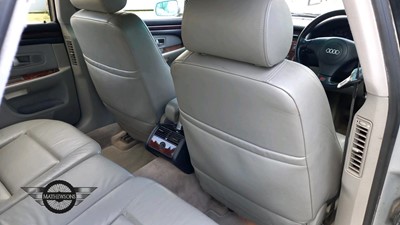 Lot 395 - 1999 AUDI A8 4.2 QUATTRO AUTO
