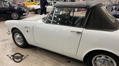 Lot 111 - 1968 SUNBEAM ALPINE