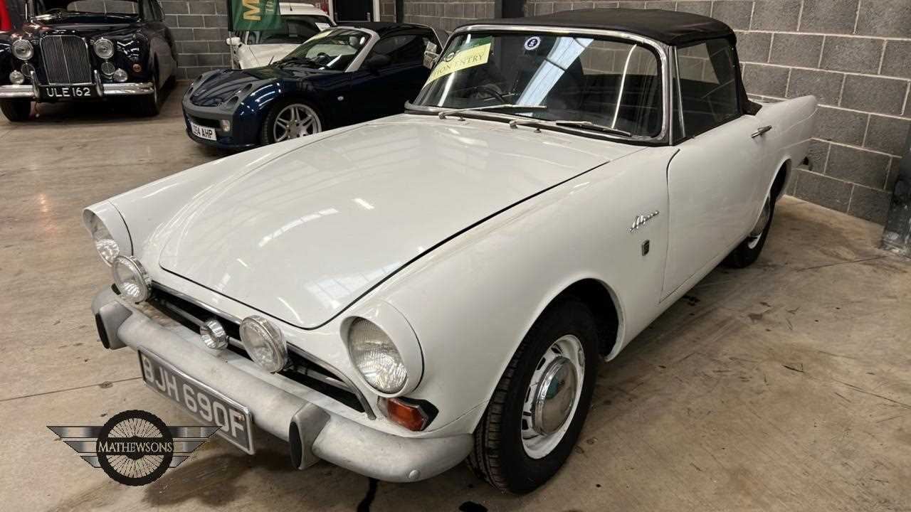 Lot 111 - 1968 SUNBEAM ALPINE