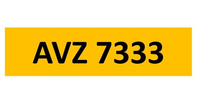 Lot 16-13 - REGISTRATION ON RETENTION - AVZ 7333