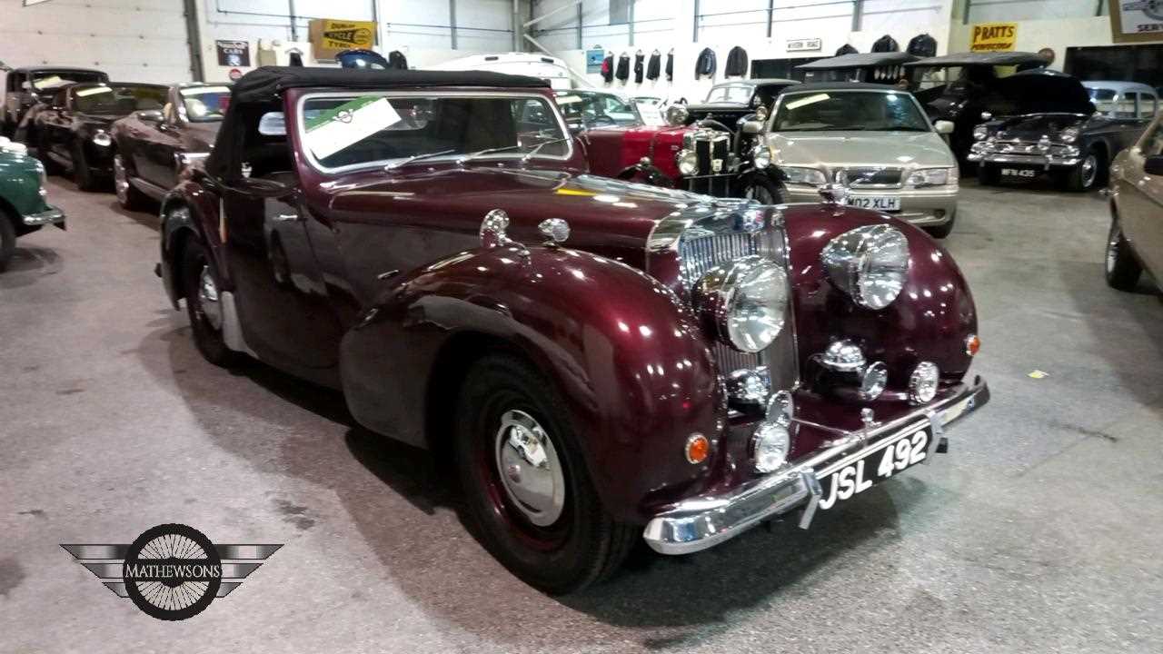 Lot 324 - 1949 TRIUMPH 2000 ROADSTER