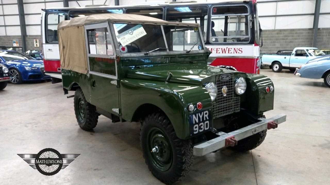 Lot 63 - 1955 LAND ROVER SERIES 1 86"