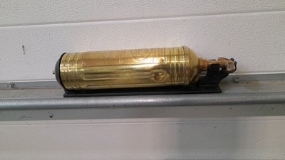 Lot 89 - PYRENE FIRE EXTINGUISHER WITH BRACKET