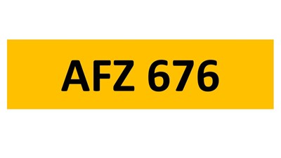 Lot 94-13 - REGISTRATION ON RETENTION - AFZ 676