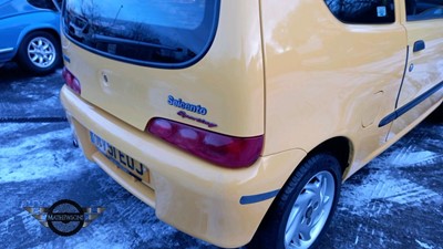 Lot 87 - 2001 FIAT SEICENTO SPORTING