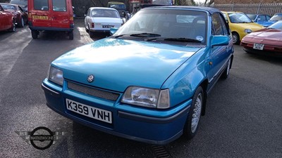 Lot 390 - 1992 VAUXHALL ASTRA EXCLUSIVE