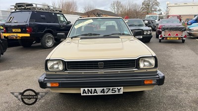 Lot 634 - 1983 TRIUMPH ACCLAIM HL