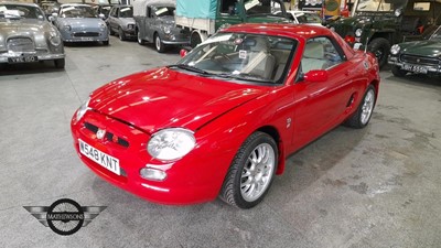 Lot 9 - 2000 MG MGF 1.8I VVC