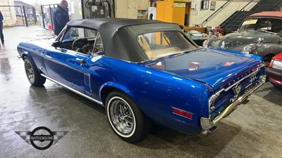 Lot 485 - 1968 FORD MUSTANG
