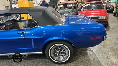 Lot 485 - 1968 FORD MUSTANG