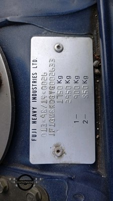 Lot 53 - 2000 SUBARU IMPREZA P1
