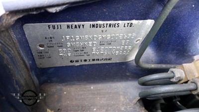 Lot 53 - 2000 SUBARU IMPREZA P1