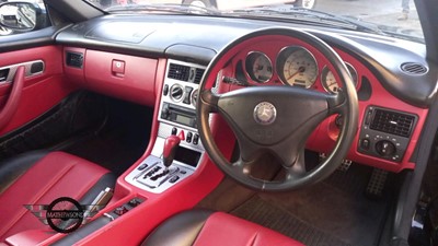 Lot 479 - 2001 MERCEDES SLK 230 KOMPRESSOR AUTO