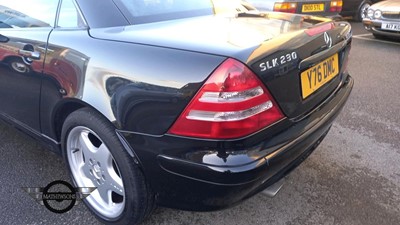 Lot 479 - 2001 MERCEDES SLK 230 KOMPRESSOR AUTO