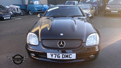 Lot 479 - 2001 MERCEDES SLK 230 KOMPRESSOR AUTO
