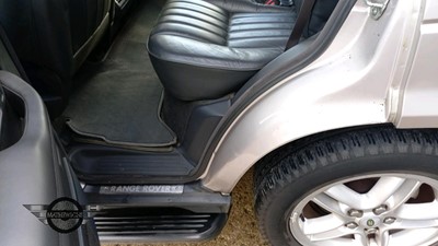 Lot 31 - 2002 LAND ROVER RANGE ROVER DHSE AUTO