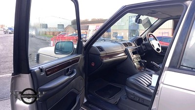 Lot 31 - 2002 LAND ROVER RANGE ROVER DHSE AUTO