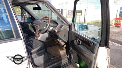Lot 31 - 2002 LAND ROVER RANGE ROVER DHSE AUTO