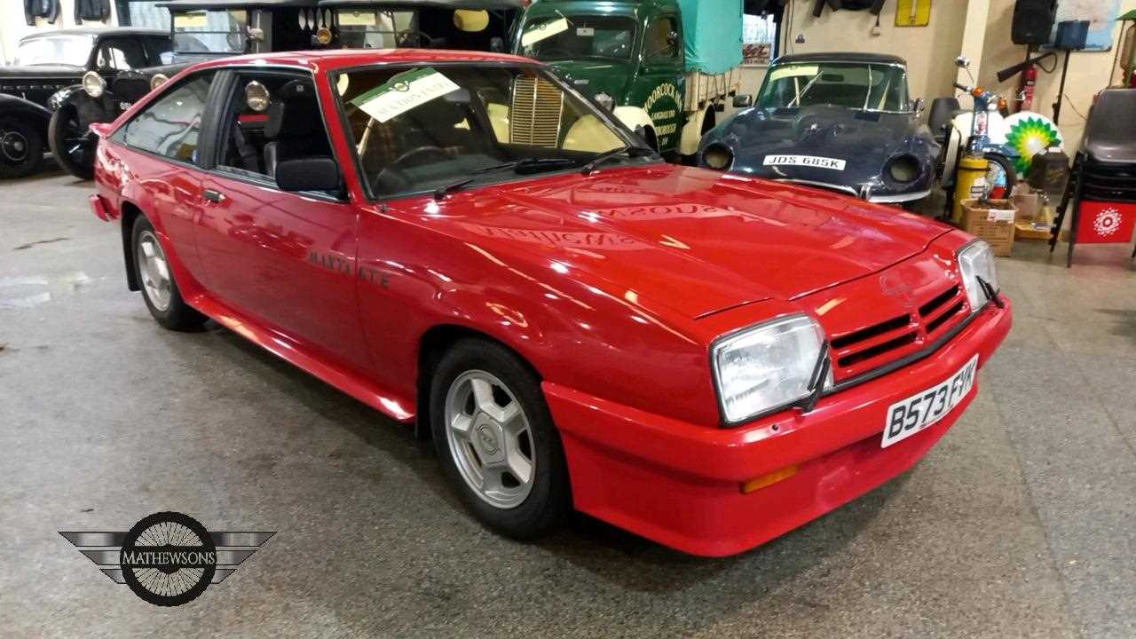 Lot 453 - 1984 OPEL MANTA GTE
