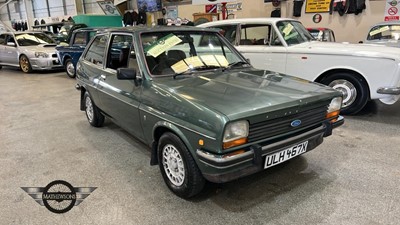 Lot 515 - 1981 FORD FIESTA GHIA H/B