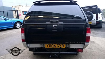 Lot 655 - 2004 NISSAN D22 2.5 DI 4X4 NAVARA