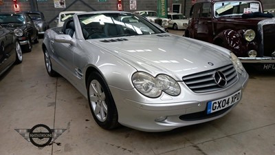 Lot 495 - 2004 MERCEDES SL500 AUTO