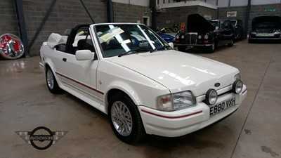 Lot 661 - 1988 FORD ESCORT 1.6I CABRIOLET