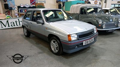 Lot 511 - 1989 VAUXHALL NOVA SR