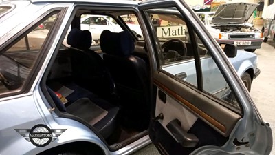 Lot 313 - 1984 FORD ESCORT GHIA