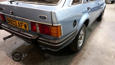 Lot 313 - 1984 FORD ESCORT GHIA