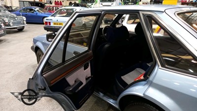 Lot 313 - 1984 FORD ESCORT GHIA