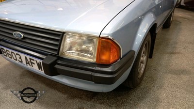 Lot 313 - 1984 FORD ESCORT GHIA