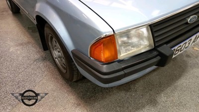 Lot 313 - 1984 FORD ESCORT GHIA
