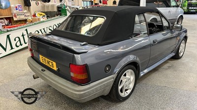 Lot 69 - 1988 FORD ESCORT XR3I
