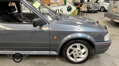 Lot 69 - 1988 FORD ESCORT XR3I