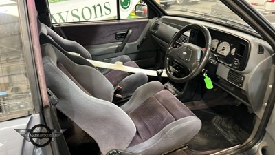 Lot 69 - 1988 FORD ESCORT XR3I