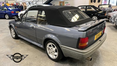 Lot 69 - 1988 FORD ESCORT XR3I