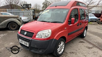 Lot 358 - 2007 FIAT DOBLO ACTIVE