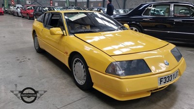 Lot 188 - 1989 RENAULT GTA V6