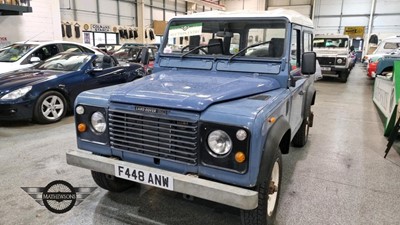 Lot 611 - 1988 LAND ROVER 90 4C REG DT DIESEL