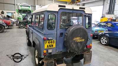 Lot 611 - 1988 LAND ROVER 90 4C REG DT DIESEL