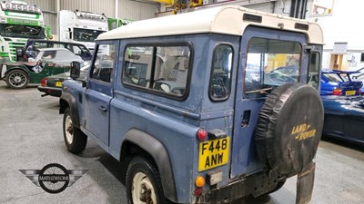 Lot 611 - 1988 LAND ROVER 90 4C REG DT DIESEL