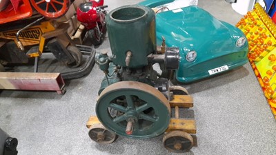 Lot 36 - RA LISTER 3.5 HP STATIONARY ENGINE
