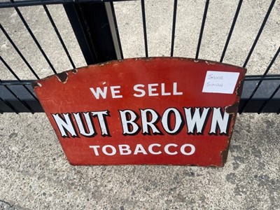 Lot 71 - ANTIQUE WILLS CIGARETTES ENAMEL SIGN